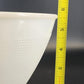 Lamp Diffuser Milk Glass Torchiere Shade Waffle Pattern 8" Vintage Lighting Decor