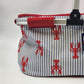 Boat House Insulated Picnic Basket Bag Collapsible Aluminum Handle Portable NOS