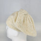 White Italian Style Beret Hat Women's 100% Acrylic Knit Beanie Cap One Size