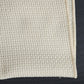 Beige Tablecloth Table Cover with Waffle Woven Weave Pattern Polyester 69" x 52"
