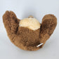 Brown Bear Plush Pink Bow 9" Stuffed Animal a Well-Made Toy Taiwan Vintage 1981