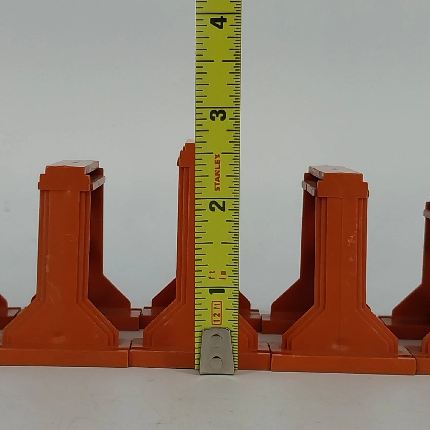 Lot of 11 American Flyer S Gauge Orange Trestles Vintage