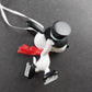 Hallmark Keepsake 2022 Christmas Ornament Peanuts Snoopy on Skates & Top Hat