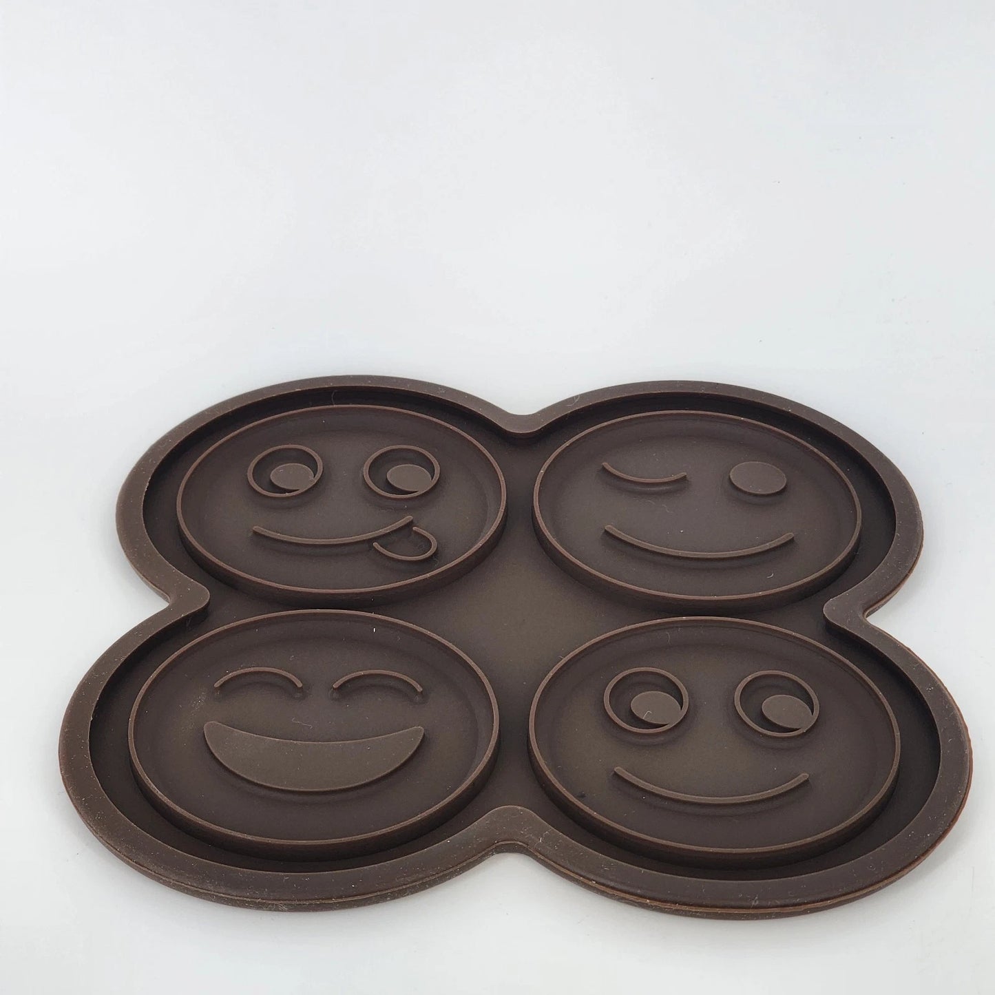 Emoji Ice Cream Sandwich Maker Mold 15162 Chocolate Cookie Press Smiley Face NWT