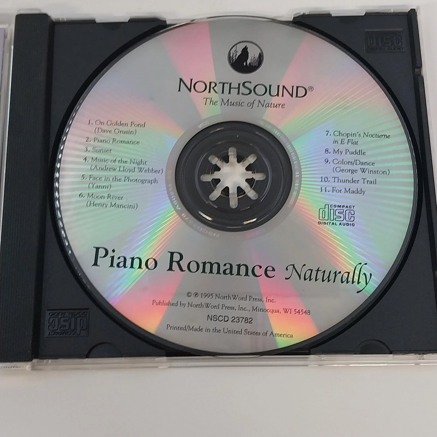 NorthSound Nature 5 CD Lot Jazz Wolf Loon Piano Romance Natural Guitar 1990s