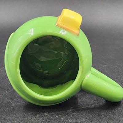 Marvin the Martian Coffee Tea Mug Cup Warner Bros WB Green Figural Ceramic China