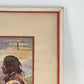 Framed Chief Not Afraid of Pawnee Raphael Tuck Art Print