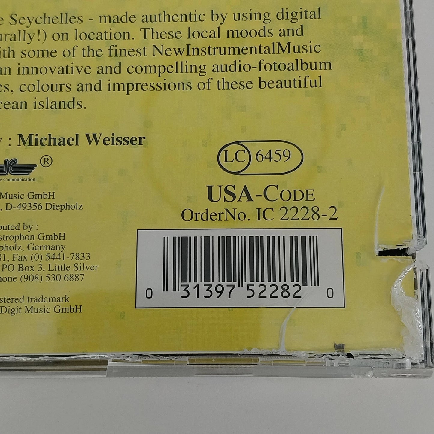 Megabyte Coral Sand Paradise CD Music Seychelles Ambient Electronic New Age