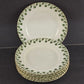 Six Bread Butter Plates Original Shamrock Pattern Tuscan English Bone China 1907