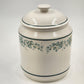 Corelle Callaway White Green Ivy Canister 8" Corning Ware Floral Lines China