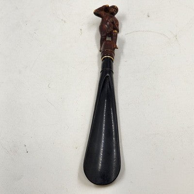 JSNY Football Player No 12 Shoehorn Vintage Resin & Plastic Football Sports 1973