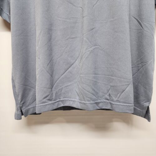 Lyle and Scott Performance Polo Golf Shirt Men's XL Light Blue Short Sleeve Poly