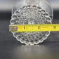 6 Anchor Hocking Bubble Foot Champagne Glasses 4" Mid Century Vintage Barware