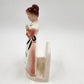 Mother in the Kitchen Prayer Lady Napkin Holder By Enesco 50s-60s Japan