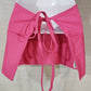 Raspberry Waist Server Apron 3 Pockets Poly/Cotton 11"L x 23" Fame Fabrics F9