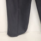 SK & Company Solid Black Silk Pleated Front Dress Pants Size 12 Side Zip China