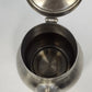 Oneida 18/8 Stainless Steel Tea Coffee Server 8" Hinged Lid Curved Spout Handle
