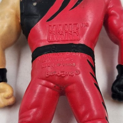 Kane Action Figure WWF Bend Ems Wrestling 1998 Series 8 Just Toys Titan Sports