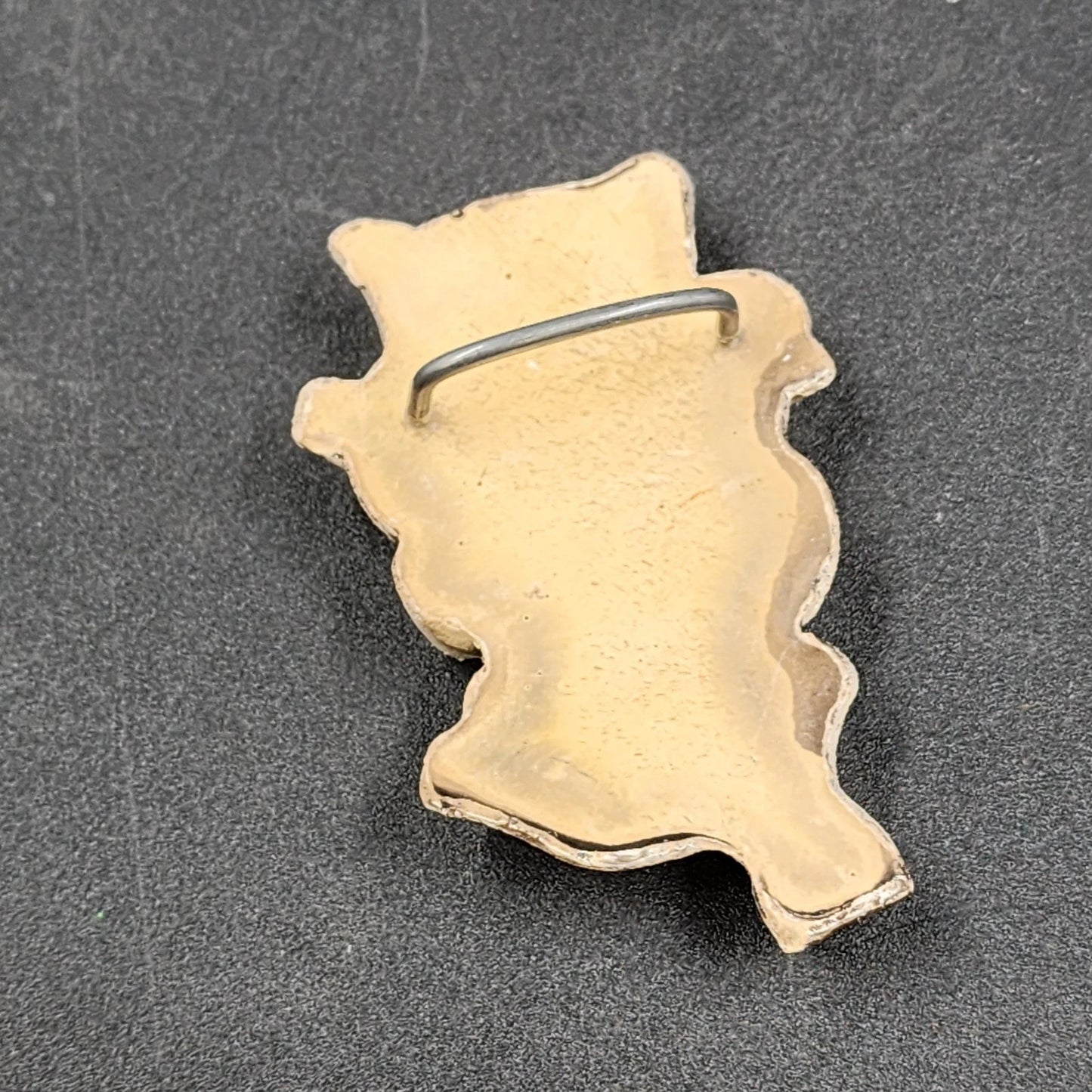 Scout Neckerchief Slide BSA Ceramic Dennis the Menace Boy Woggle 1960's