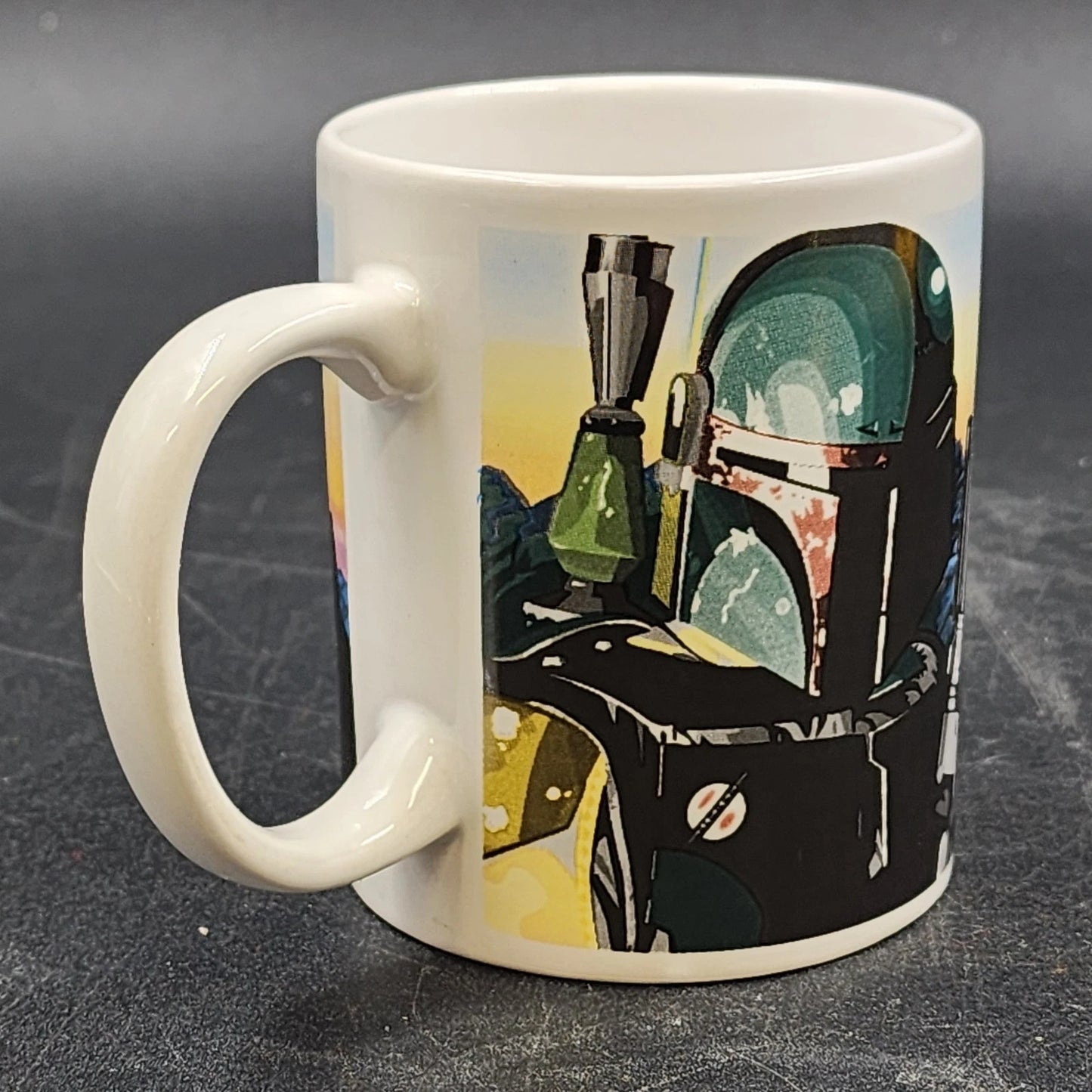 Star Wars Galerie Mug Boba Fett Dengar Greedo Lucasfilm 12 oz Cup 2014