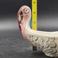 Bitossi Italy Turkey Bowl Candy Dish Hand Painted Porcelain 95/259 Vintage 90's