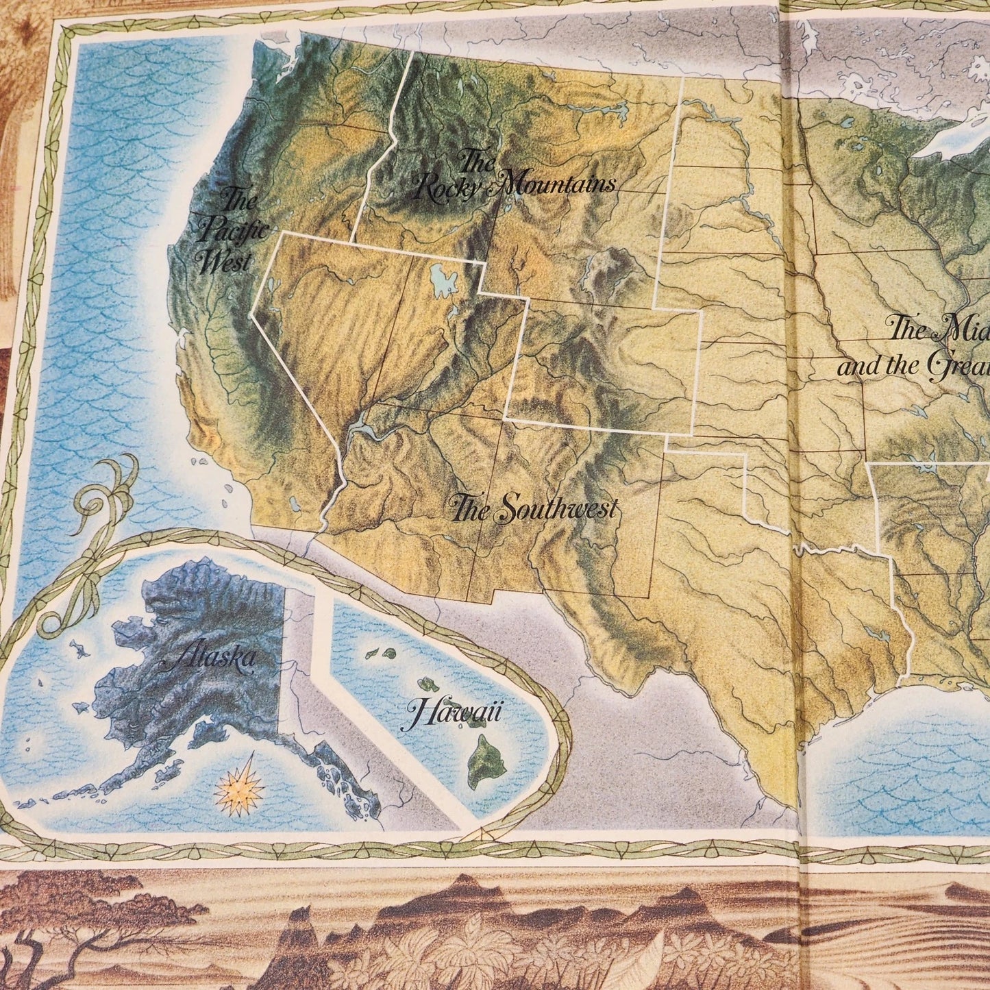 America The Beautiful Reader’s Digest 1970 Hardcover Coffee Table Book