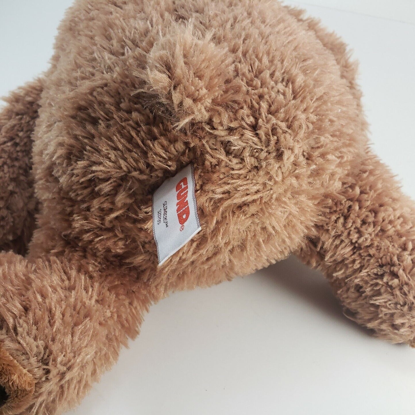 Gund Slumbers Teddy Bear 16in Plush Tan Brown Stuffed Animal