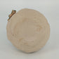 Handmade Studio Pottery Jack O Lantern Holly Candle Luminary 4" Vintage