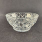 2 Lenox Lead Crystal Diamond Cut Candy Dishes 5" Round and 3.75" Dessert Bowls