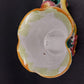 Italian Multicolor Ceramic Donkey Pulling Cart Planter Hand Painted Signed Italy