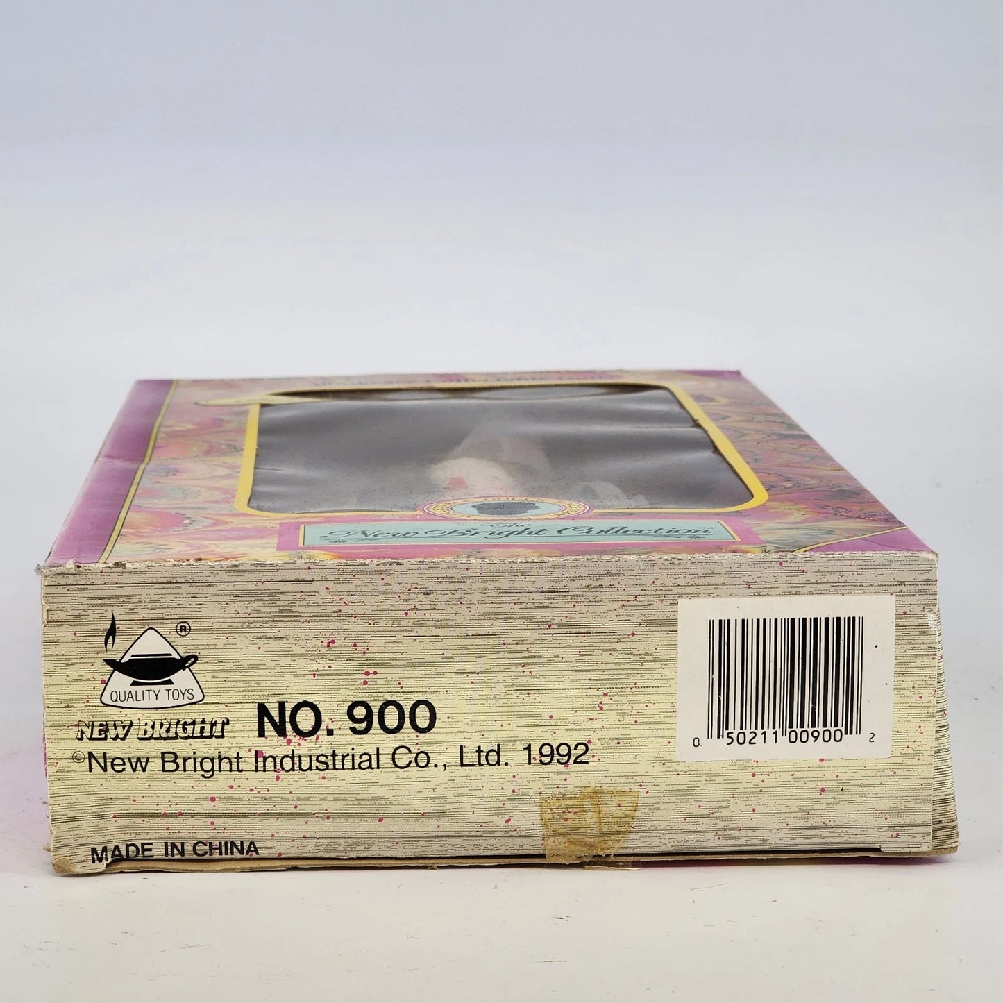 New Bright France Doll Shadow Box Display Figurines Bookcase 1992 NOS Vintage