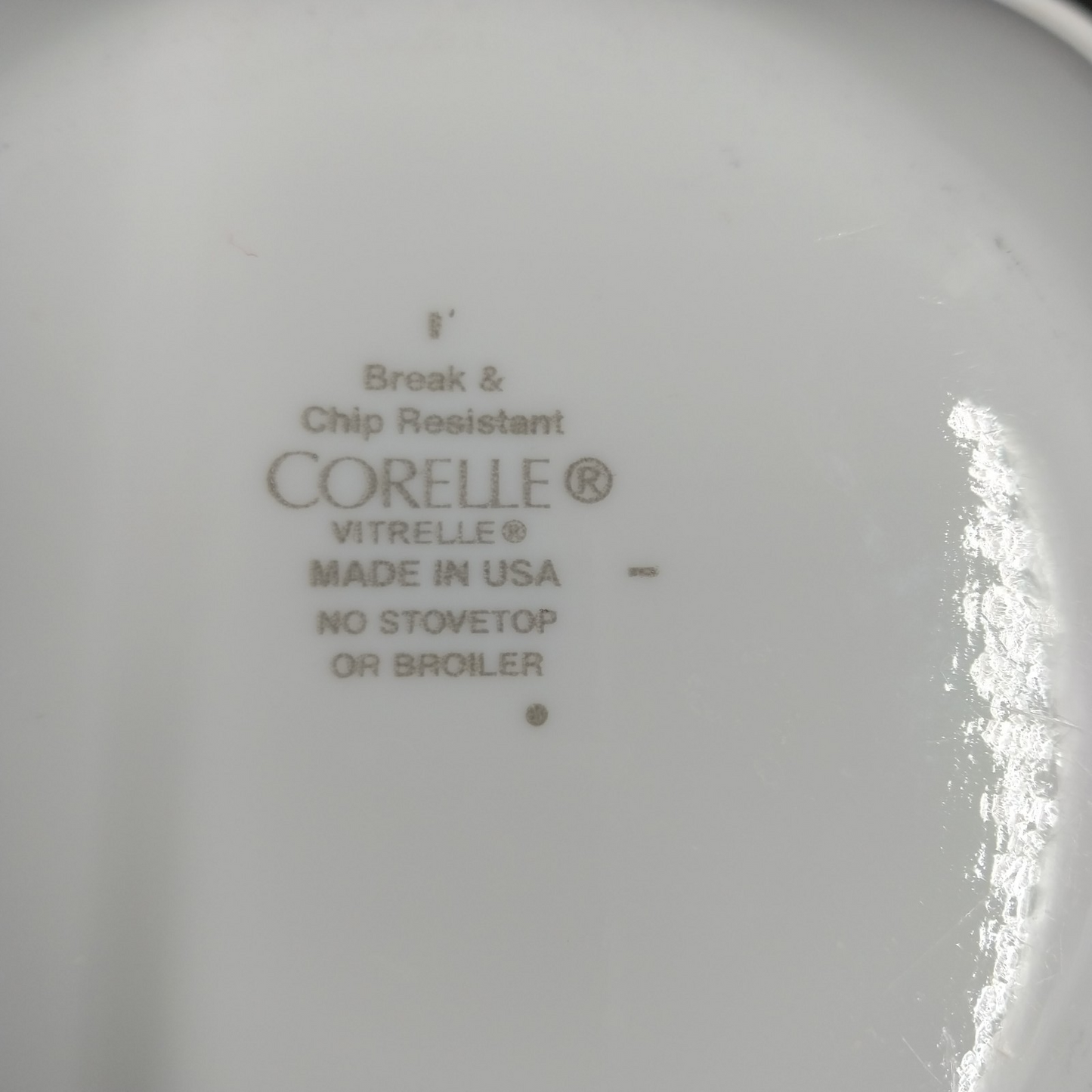6 Corelle Vitrelle Scandia White 6.5" Square Soup Cereal Bowls Oven Safe