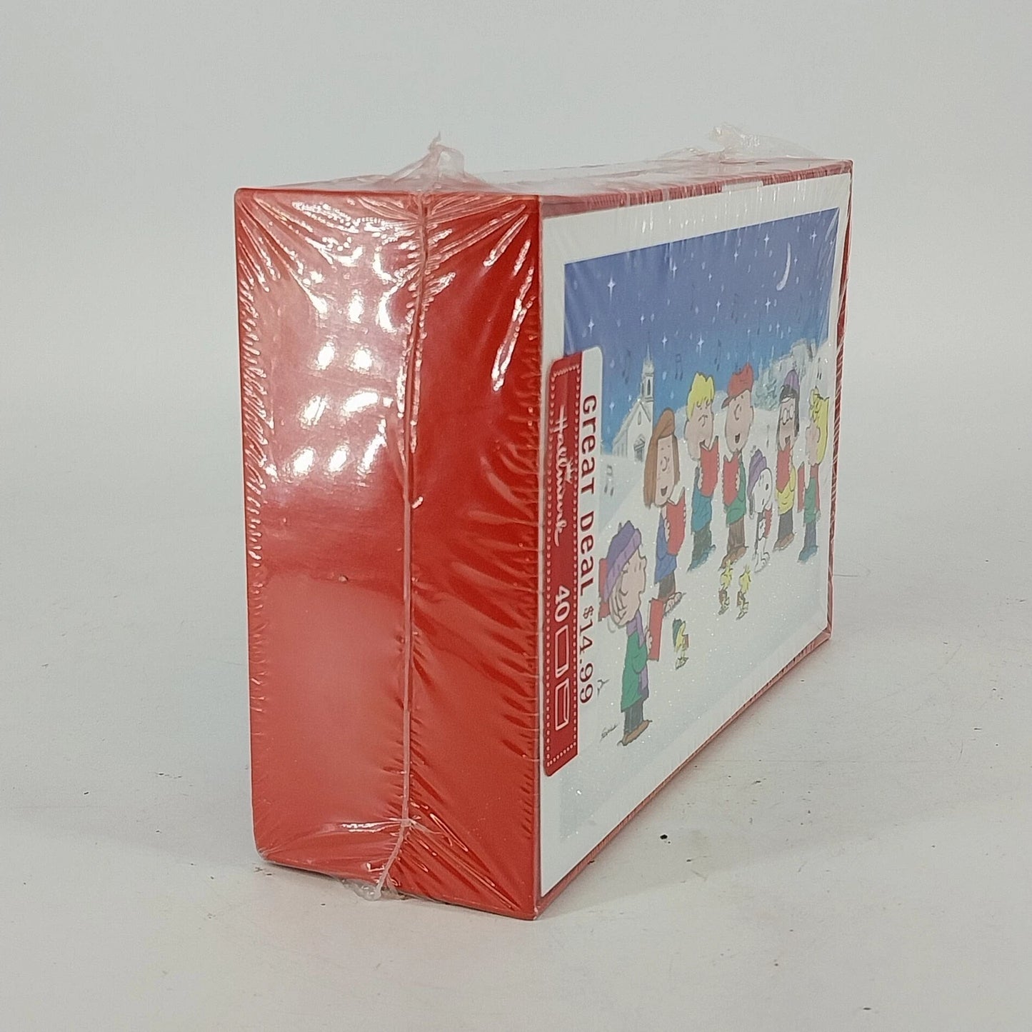 Hallmark Peanuts Gang Caroling Christmas Cards 40 Envelopes Sealed NIB Holiday