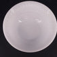 Vintage Federal Glass Basketweave Milk Glass Cereal Bowl 5 Inch