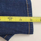 Suzanne Somers Collection Blue Jean Jacket Size 1X Embroidered Floral Rhinestone