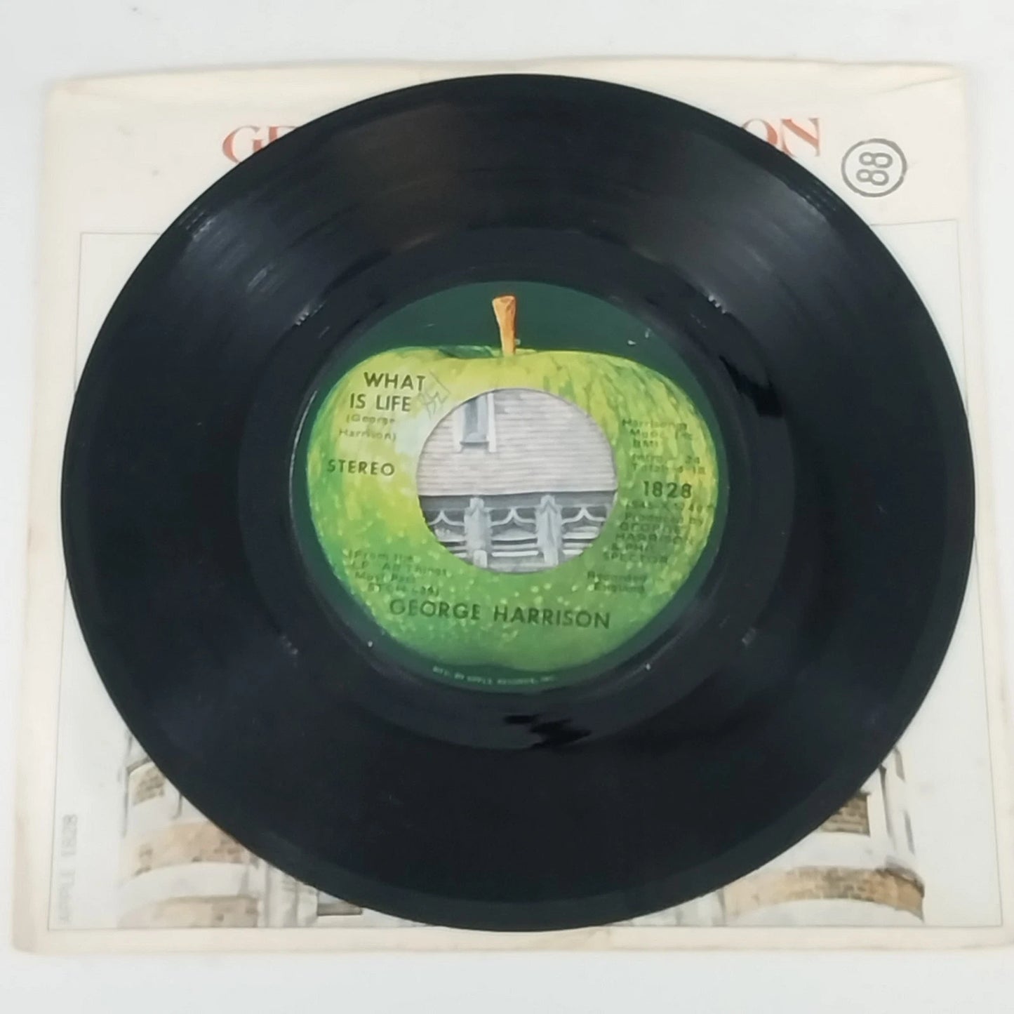 George Harrison What Is Life 45 RPM Vinyl Apple Records 1971