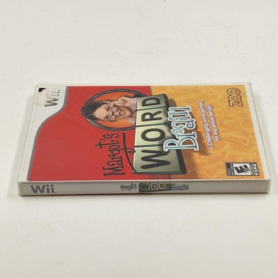 Wii Margot's Word Brain 6 Challenging Word Games Nintendo Complete w Manual 2008