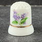 20+ Porcelain Thimbles Display Box Travel Liverpool Beatles Great Britain Flower