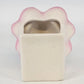 Napco Baby Girl Head Vase Pink Bonnet Ceramic Japan Vintage