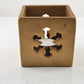 Living Home by Zrike Snowflake Design Glo-Light Ceramic Tea Candle Holder NOS