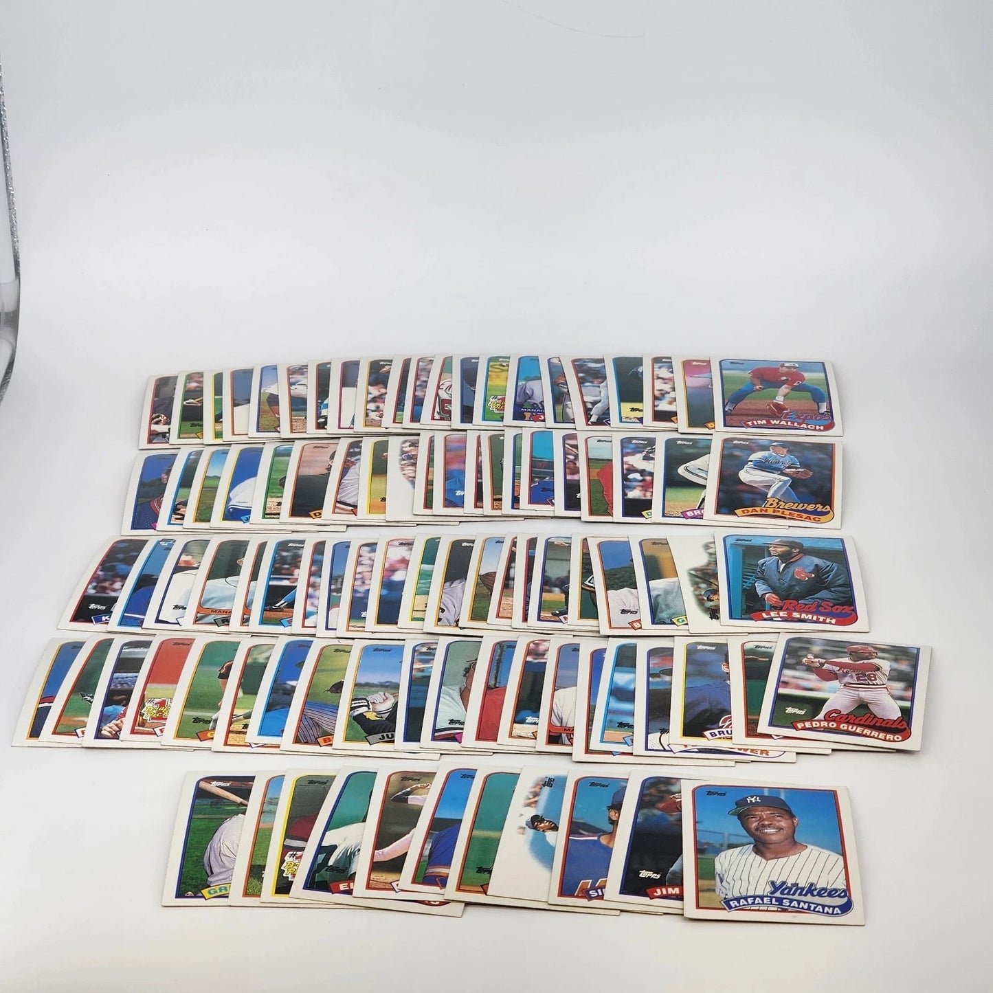Topps Baseball Cards Lot #700-792 Complete 93pc MLB Player Coach Stats Vintage