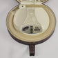 Bettina Universal Bonnet Hair Dryer Faux Ostrich Case 4-Level 5x12" Tested Works