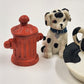 Dalmatian Dog Mini Tea Set Fire Station Theme w/ Box Vtg 1995