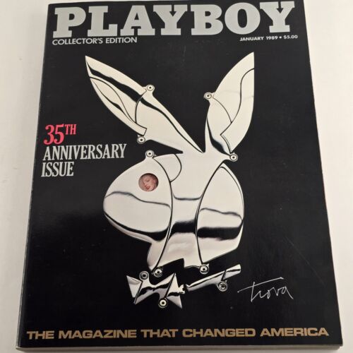 Playboy Magazine Vintage January 1989 Collector's Edition 35th Anniversary Issue