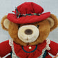 Vintage NWT 1994 K-Mart Christmas A Teddy Bear Lane Stuffed Animal Plush Toy