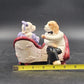 Applause Music Box Dogs Victorian Love Seat Plays My Funny Valentine Formal Vtg