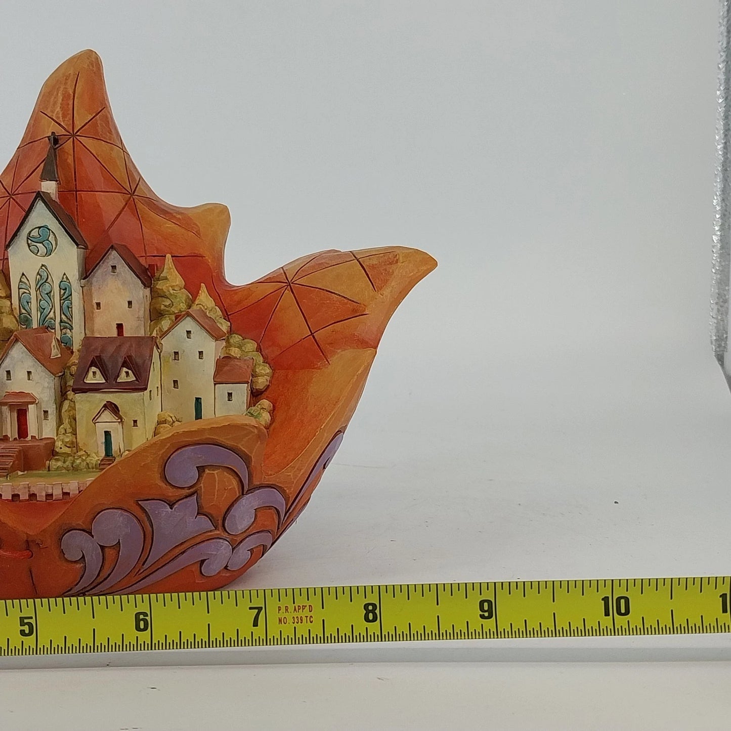 Jim Shore Autumns Splendor Maple Leaf Town Scene Figurine 4023445