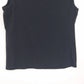Rafaella Black Mock Neck Sleeveless Knit Top Womens Large Cotton Blend Vietnam