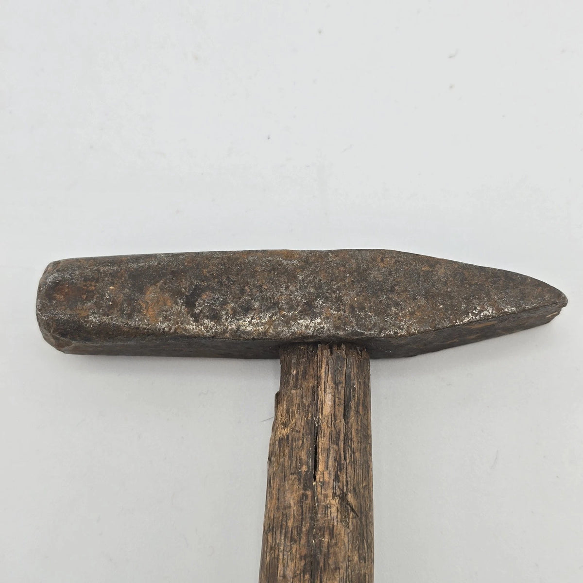 Cobbler Glazing Edge Iron Leatherworking Shoemaker Hammer Wood Handle 7.5"