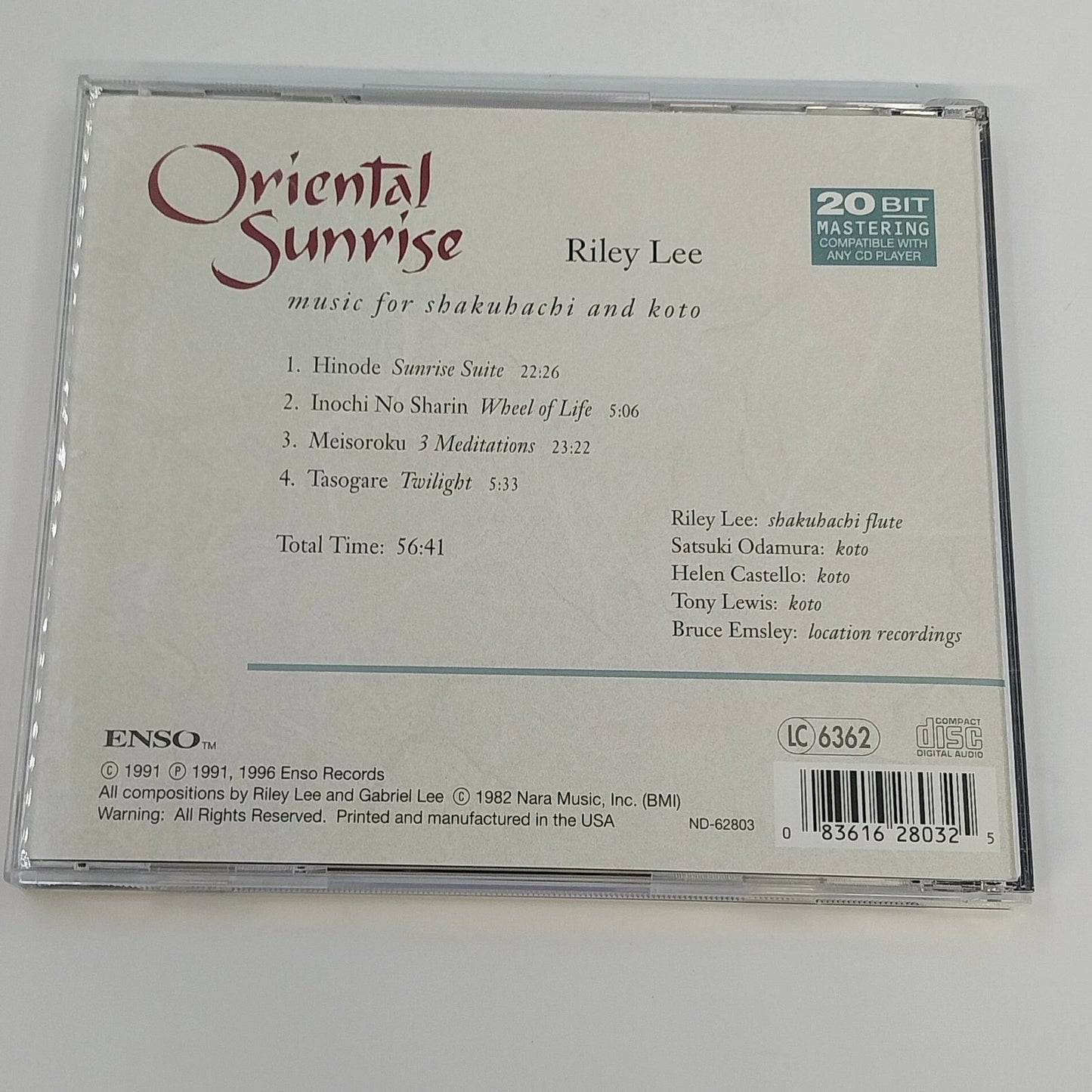 Riley Lee 6 CD Set Meditation Yoga Zen Garden Narada Shakuhachi Flute Koto Harp